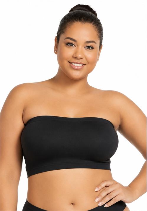Bandeau Seamless Tube Top Plus Size Bra 16-22
